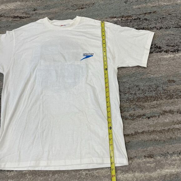 Speedo Shirt Extra Large XL Made In The USA Single Stitch 1997 VINTAGE - Picture 9 of 9